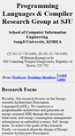 Mobile Screenshot of compiler.sangji.ac.kr
